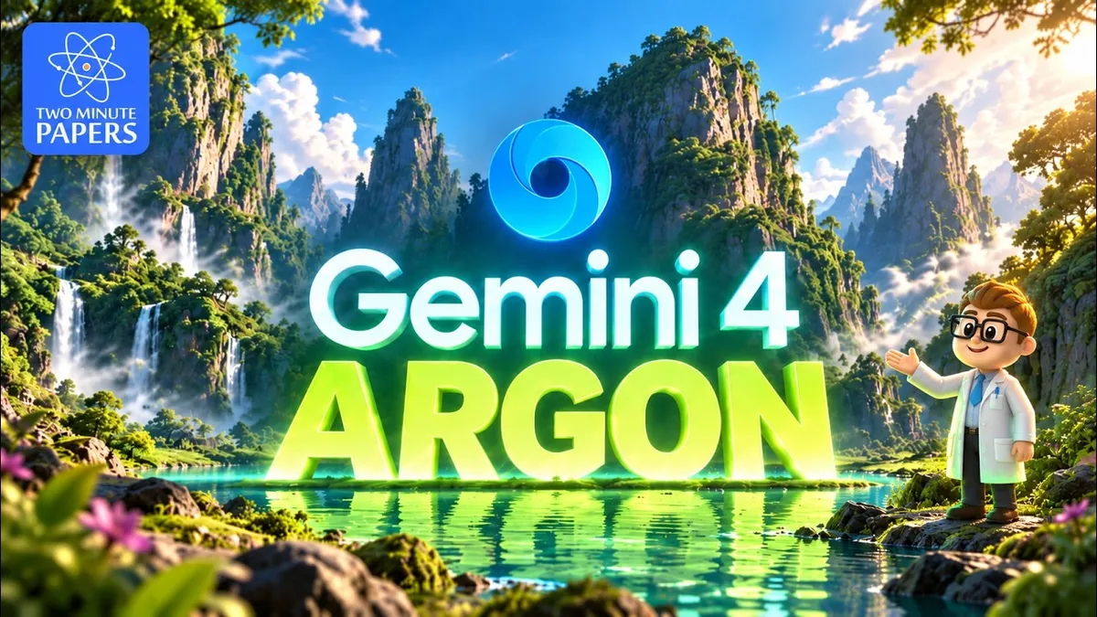 Illustration from Two Minute Papers: Gemini 4 Argon safety report shows penalized shortcuts went silent, as review and staff accounts question its coding