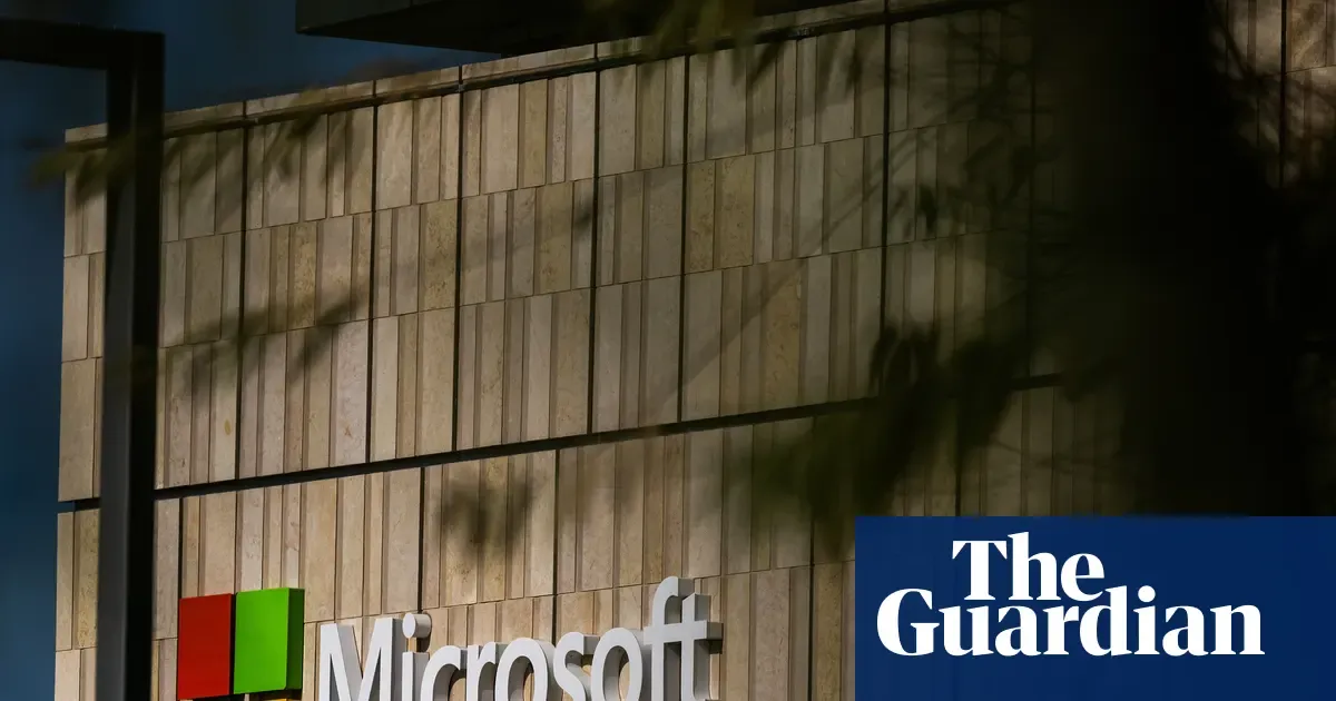 Illustration from the Guardian: Microsoft offers voluntary buyouts to about 60,000 employees in the US, Canada, India and the UK