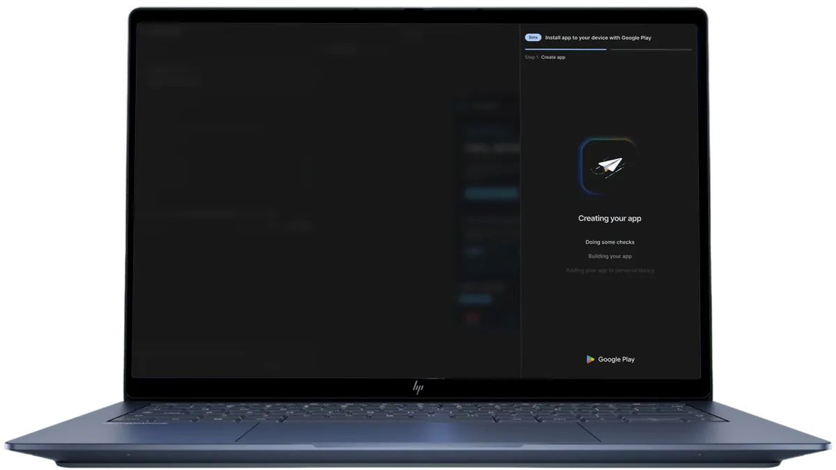 Illustration from TechCrunch: Google Play lets users run private AI Studio–built Android apps without a developer account