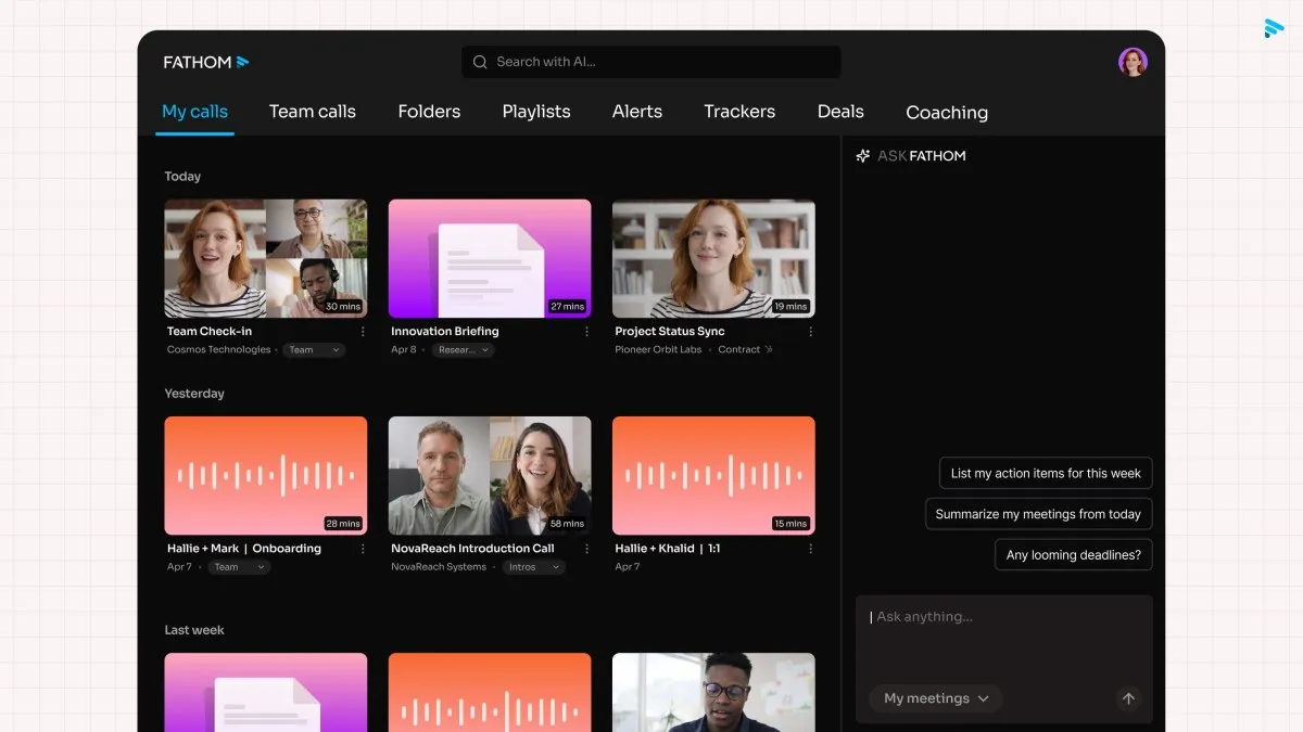 Illustration from TechCrunch: TechCrunch reports Superhuman is acquiring Fathom to add meeting context to its agent platform
