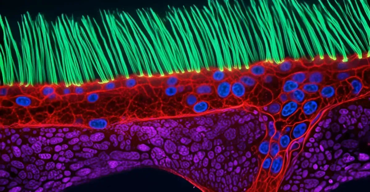 A still from Dr. Ning Xu’s disqualified video for Nikon’s 2026 Small World in Motion contest