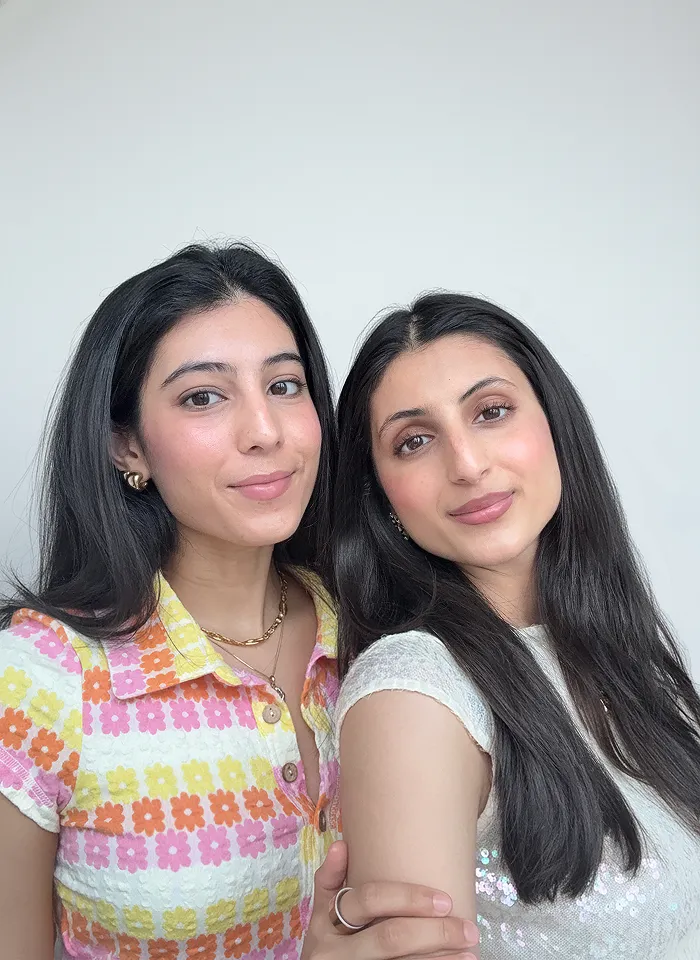 Hot Girl Hotline founders, Sumrin and Baila Mudgil. Image Credits: Hot Girl Hotline