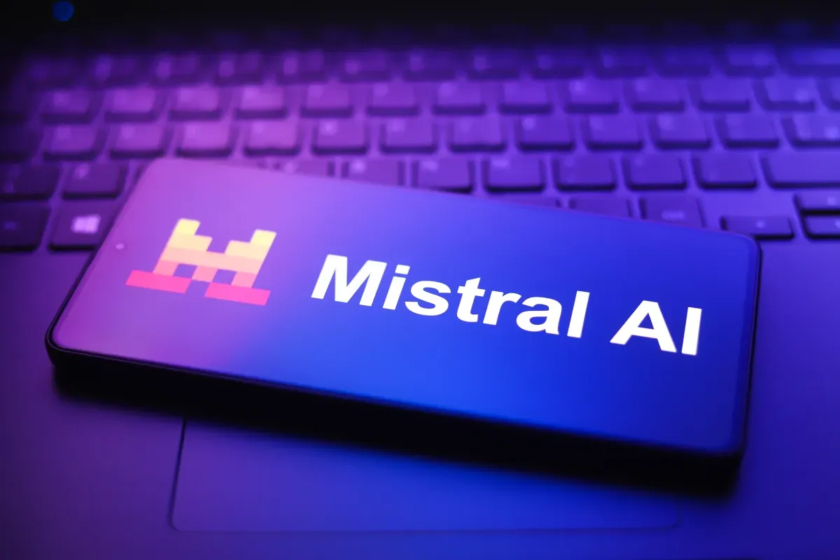 Illustration from TechCrunch: Mistral previews Large 4, a 1-trillion-parameter model, with open weights planned for 27 October