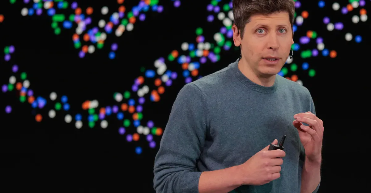 Sam Altman Speaks At OpenAI Developers Conference In San Francisco